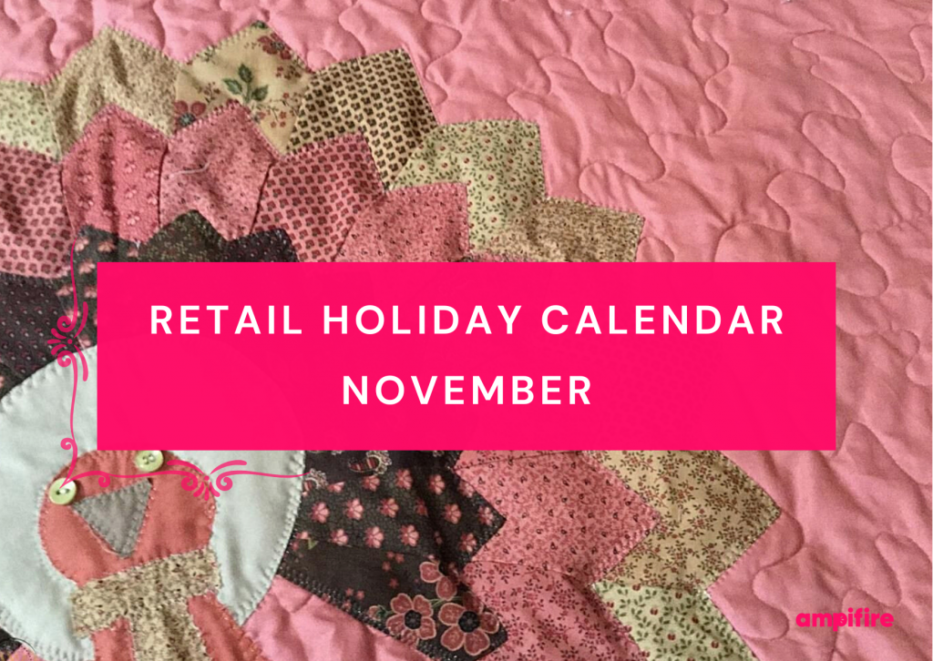 Retail Holiday Calendar November