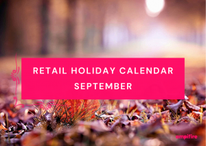 September Retail Holiday Calendar