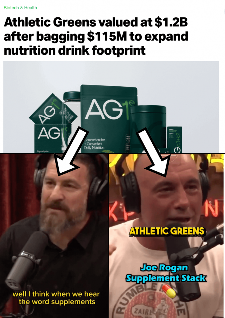 Athletic Greens, Dr. Andrew Huberman