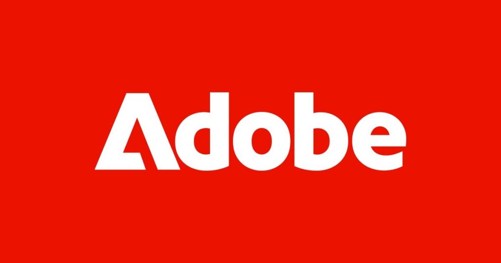 Adobe's red and white logo