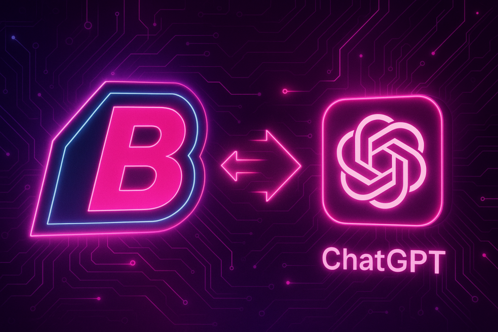 Blaze AI and ChatGPT logo