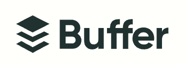 Logo of Buffer, which has three distinct core areas (Publishing, Analytics, Engagement) plus an AI assistant