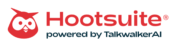 Logo of Hootsuite, which allows you to handle multiple accounts and platforms