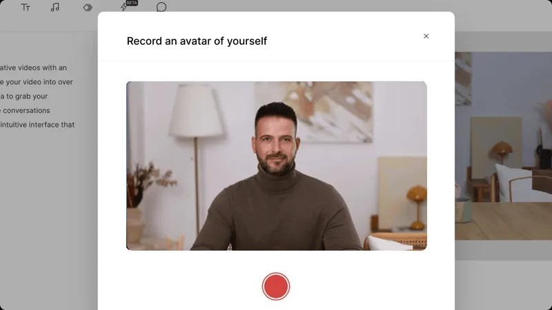Colossyan's avatar selection feature