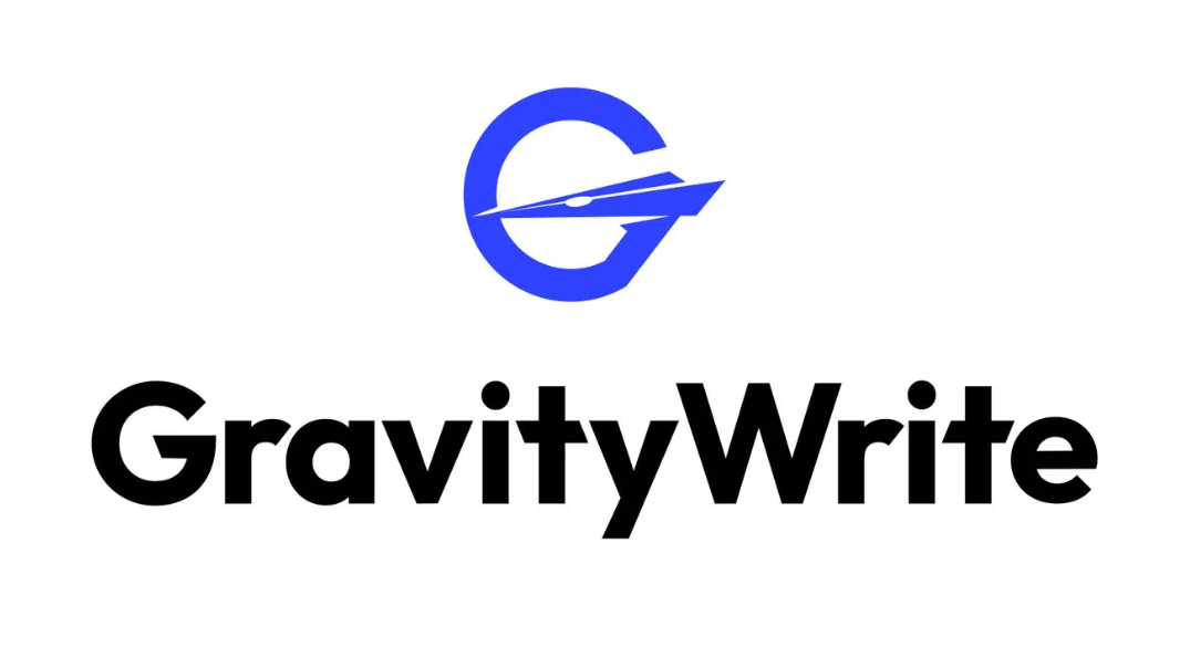 GravityWrite logo.