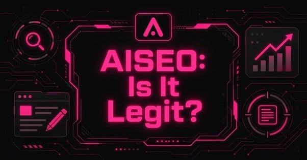 AISEO title graphic questioning whether the AI writing tool is legitimate