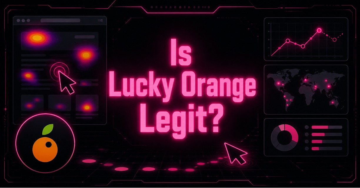 Cyberpunk illustration of Lucky Orange’s core features