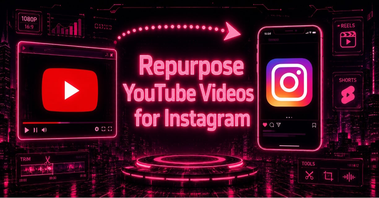 How to Repurpose YouTube Videos for Instagram: Step-by-Step Guide & Tools