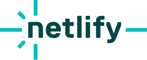 Logo of Netlify, a web development platform
