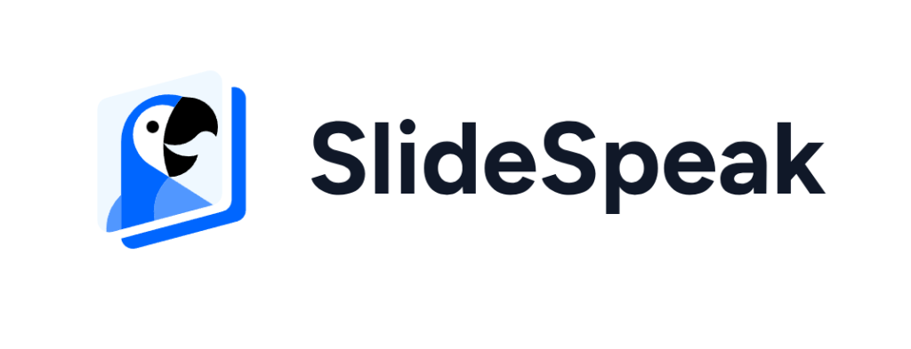 SlideSpeak logo.