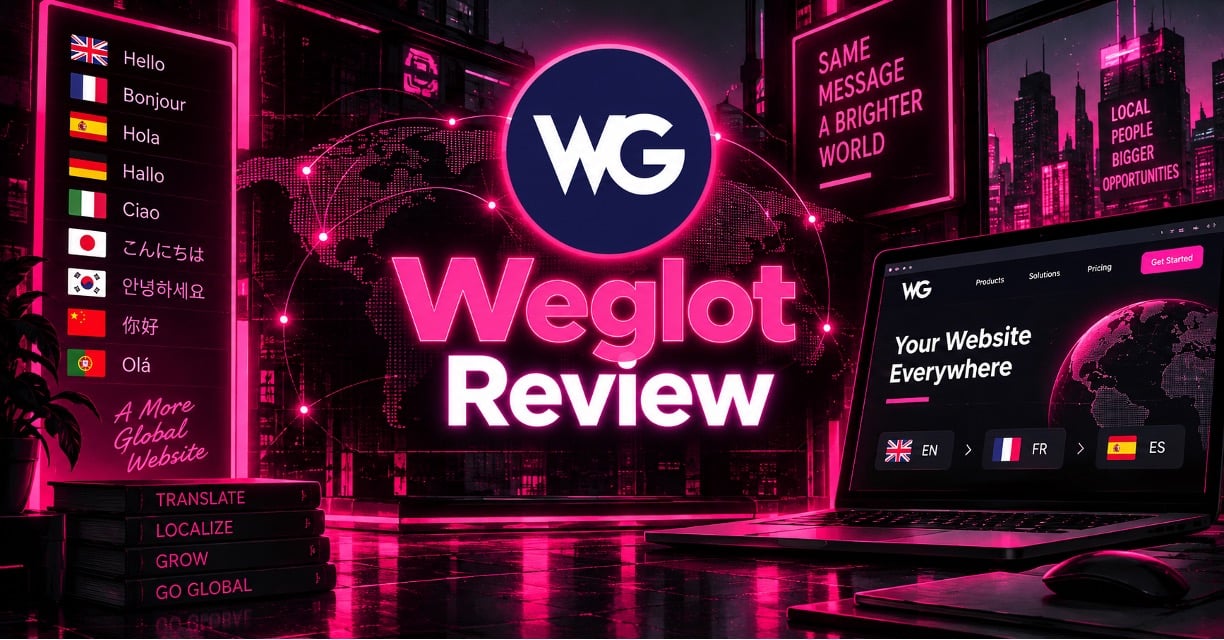Weglot review covering pricing, features, and user ratings for AI website translation