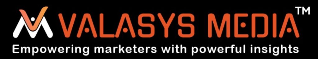 Logo and tagline of Valasys Media