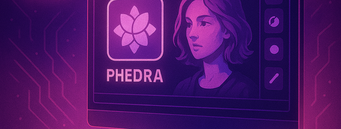 An illustration showing the use of Phedra AI