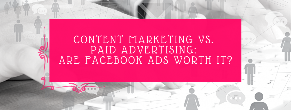 content marketing vs paid advertising