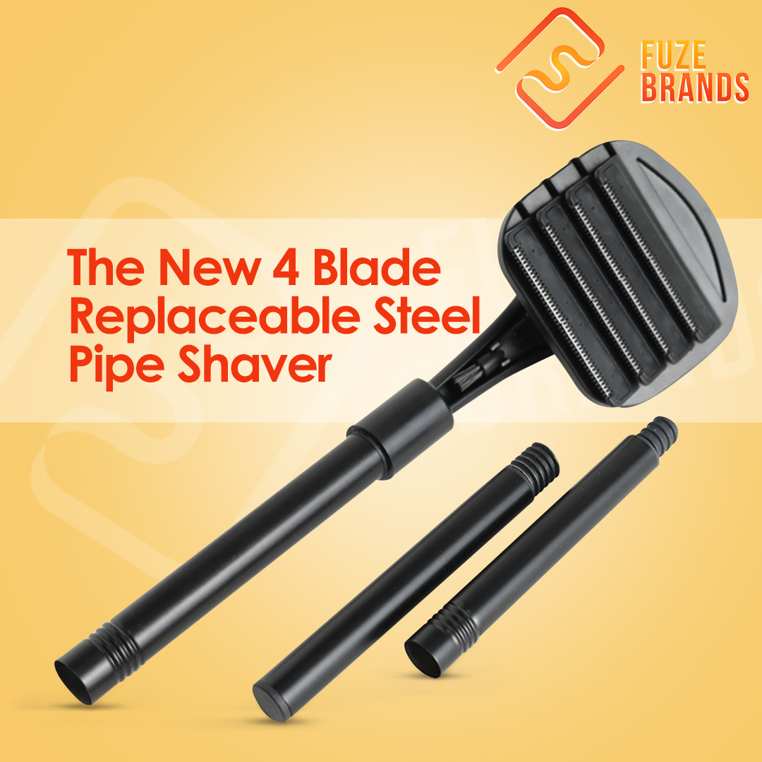 Get This 4-Blade Back Shaver With Adjustable Handle For Manscaping Made Easy!
