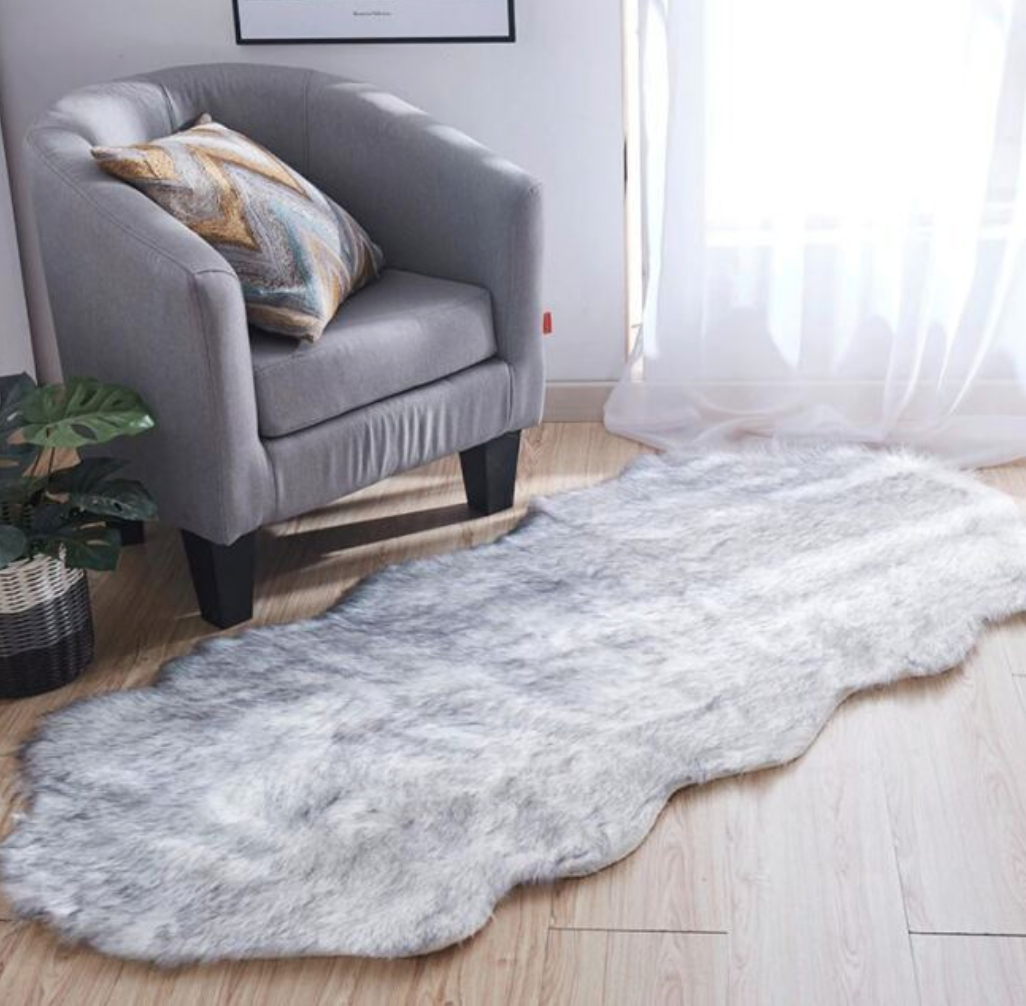 Get A Luxury, Rectangular Chinchilla Area Rug To Spruce Up Your Living Room