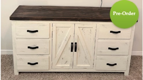 Arizona Ranch Style Bedroom Storage Cabinets For Rustic Home Interior Design