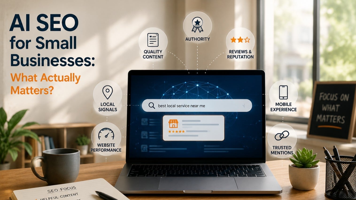 What AI SEO Means for Small Businesses: Citations Over Rankings