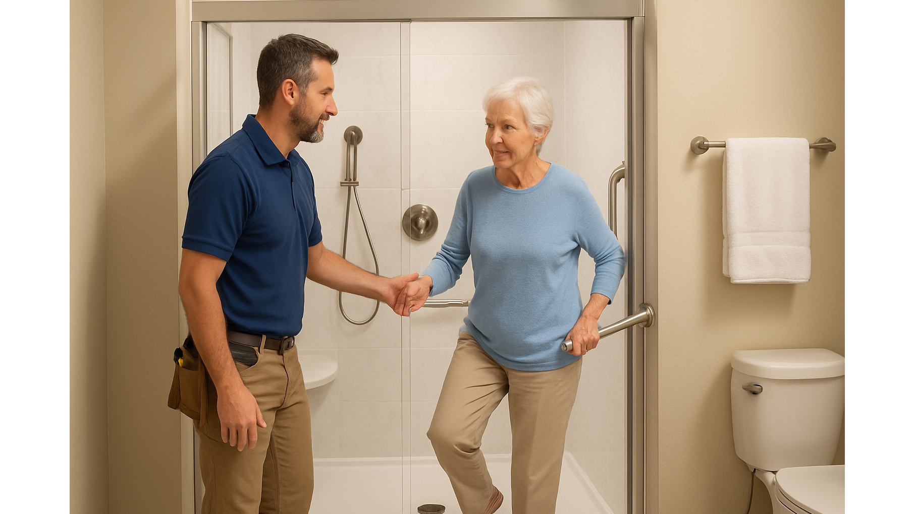 Walk-In Shower Installation for Elderly: Bridgeville Contractor's Guide