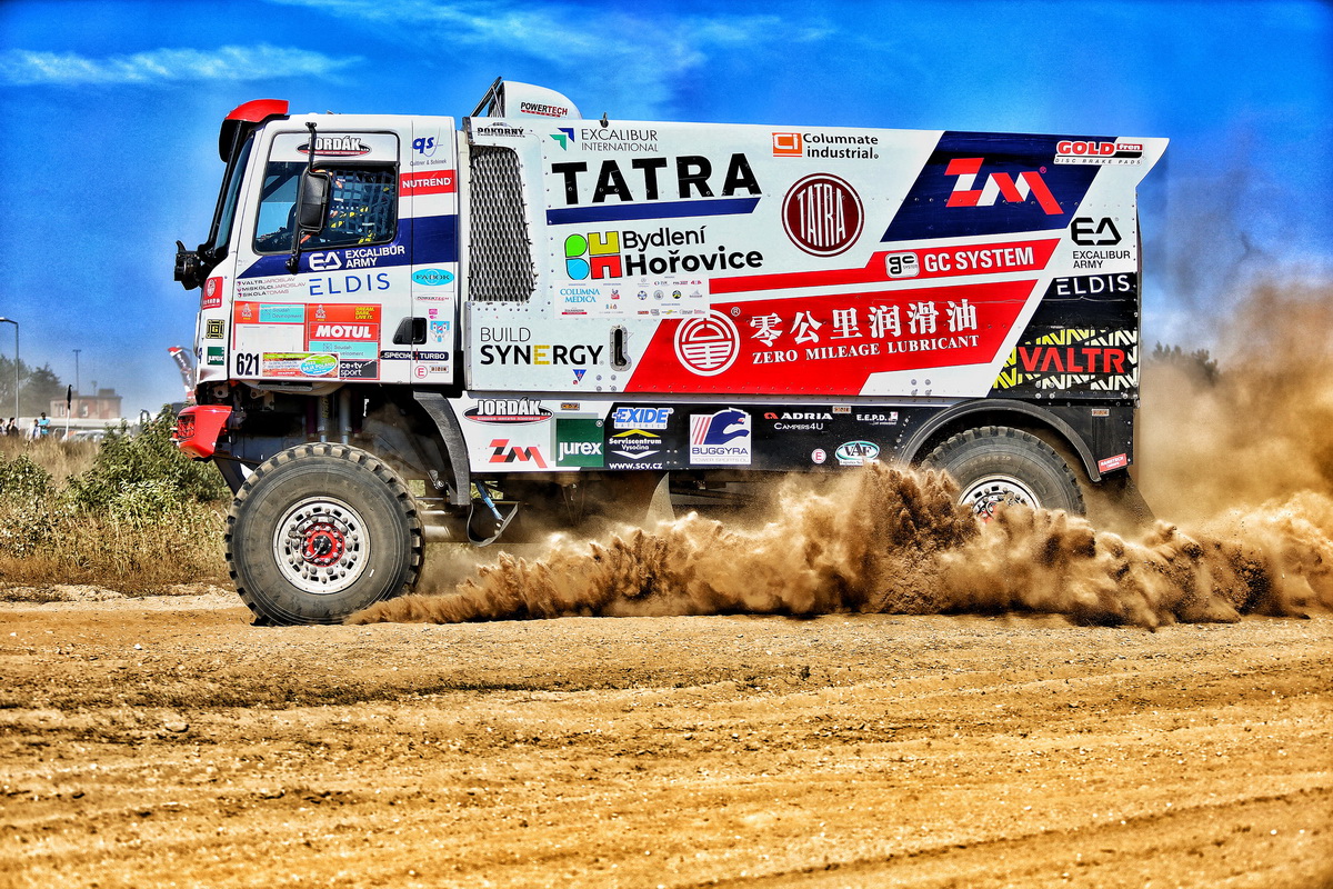 TATRA Buggyra ZM Racing passed three-day test during off-road rally Baja Poland