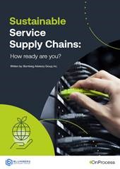 How Sustainable is your Service Supply Chain?