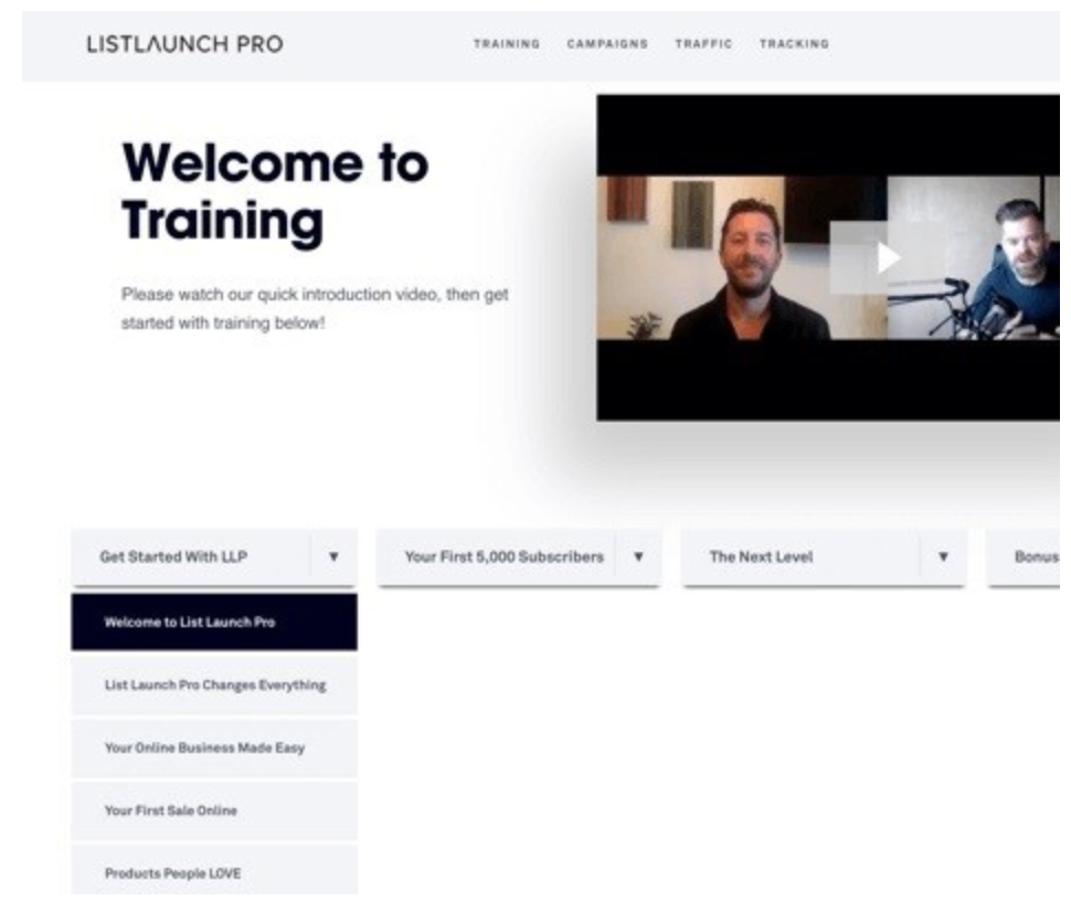 Grow Your Email List With This Non-Techie List Launch Pro Marketing Video Course