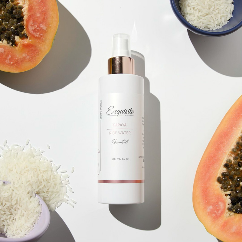 Use This Exfoliate Made From Papaya & Fermented Rice Water To Remove Dead Skin
