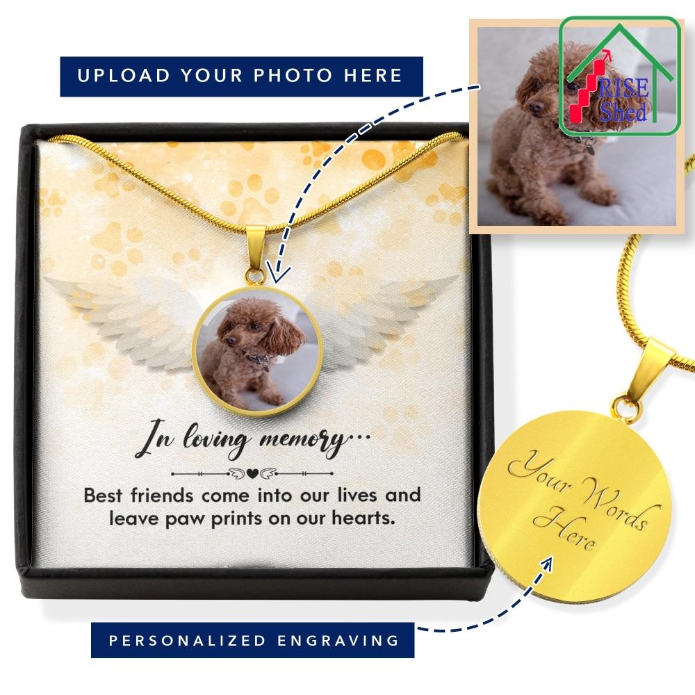Get Custom Image Upload Dog & Cat Jewelry To Celebrate Your Pet’s Memory