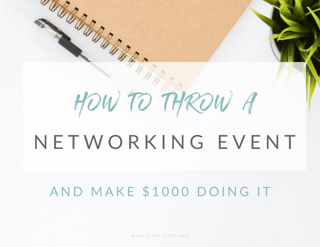 How To Throw A Networking Event And Add A New Revenue Stream To Your Business