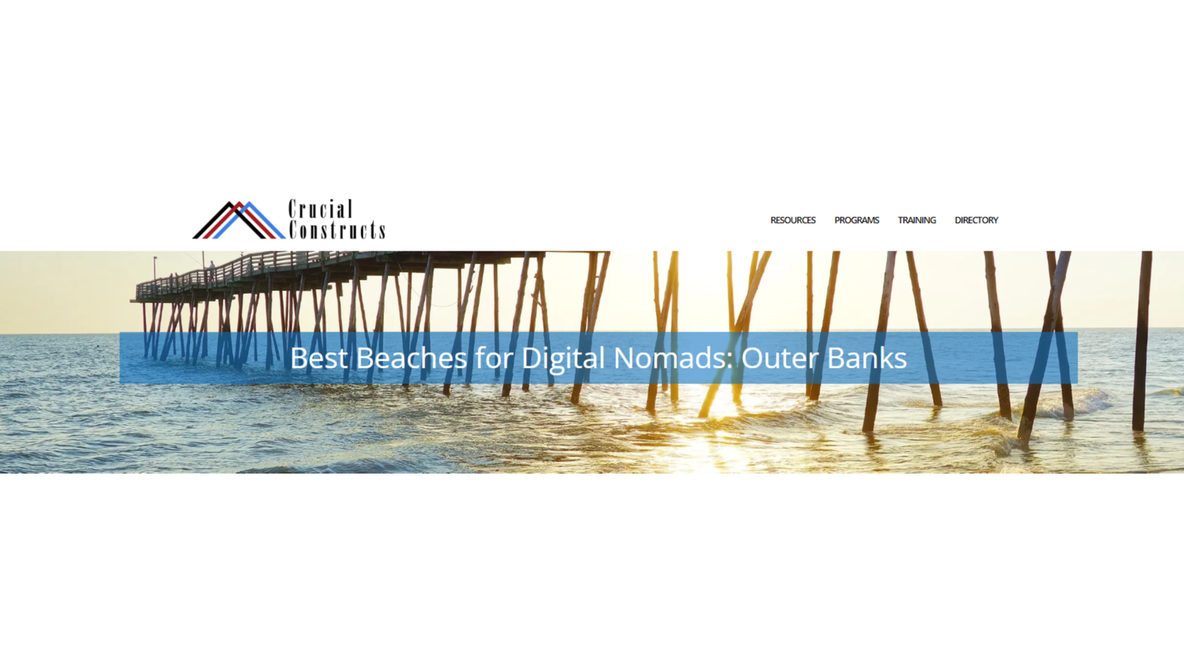 Why Outer Banks Is A Top 2023 NC Remote Work Destination For Smart E-Work Nomads