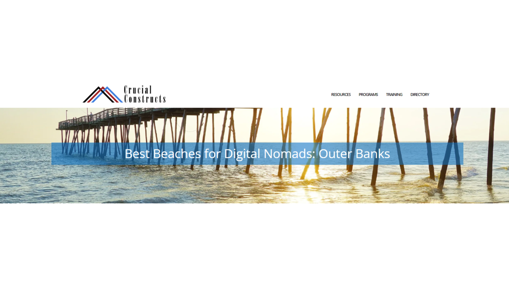 Why Outer Banks Is A Top 2023 NC Remote Work Destination For Smart E-Work Nomads