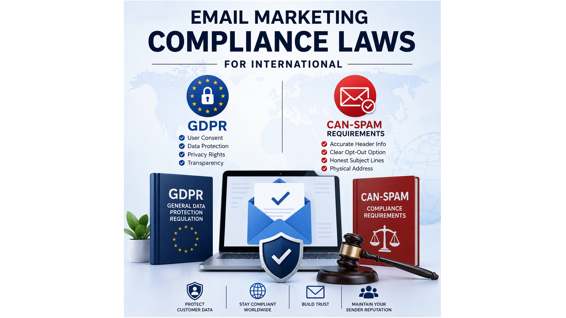 International Email Marketing Compliance Laws: No Coverage Found