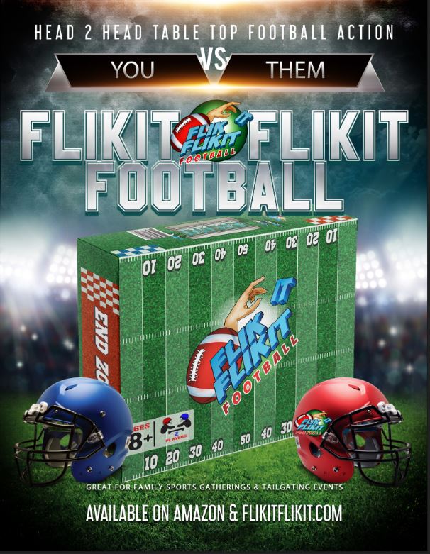 Take A Flick At This New Tabletop Football Boardgame - FlikIt FlikIt Football