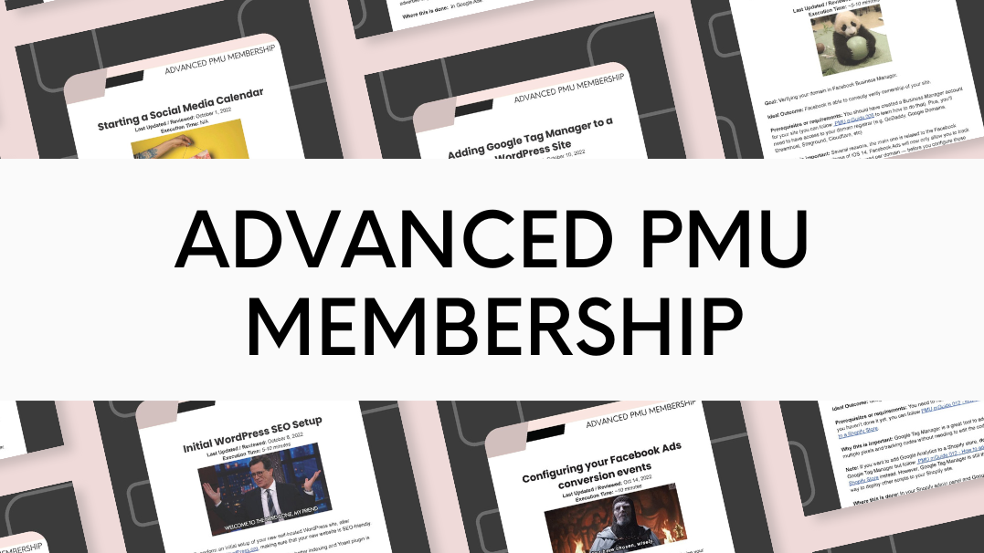Grow Your PMU Business' Digital Presence With 2023 Strategies From This Program