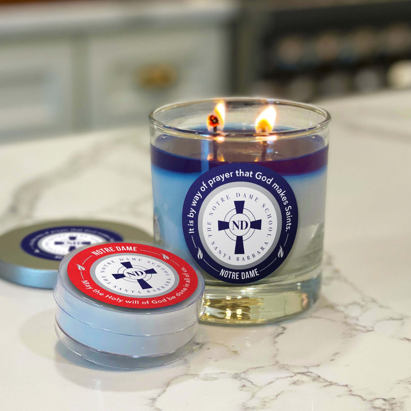 Universities Near Streetsboro Fundraise With Color-Change Candles With Own Logo