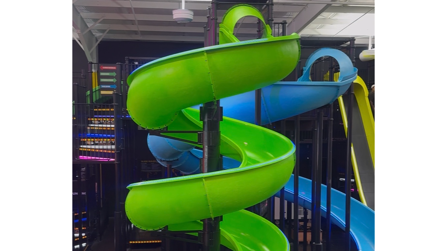 New Corkscrew Slide Now Open at Slick City Action Park in Pigeon Forge
