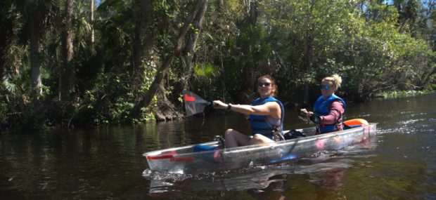 Try The Best Cocoa Beach Clear Kayaking Sunset Tour For Dolphin & Birdwatching