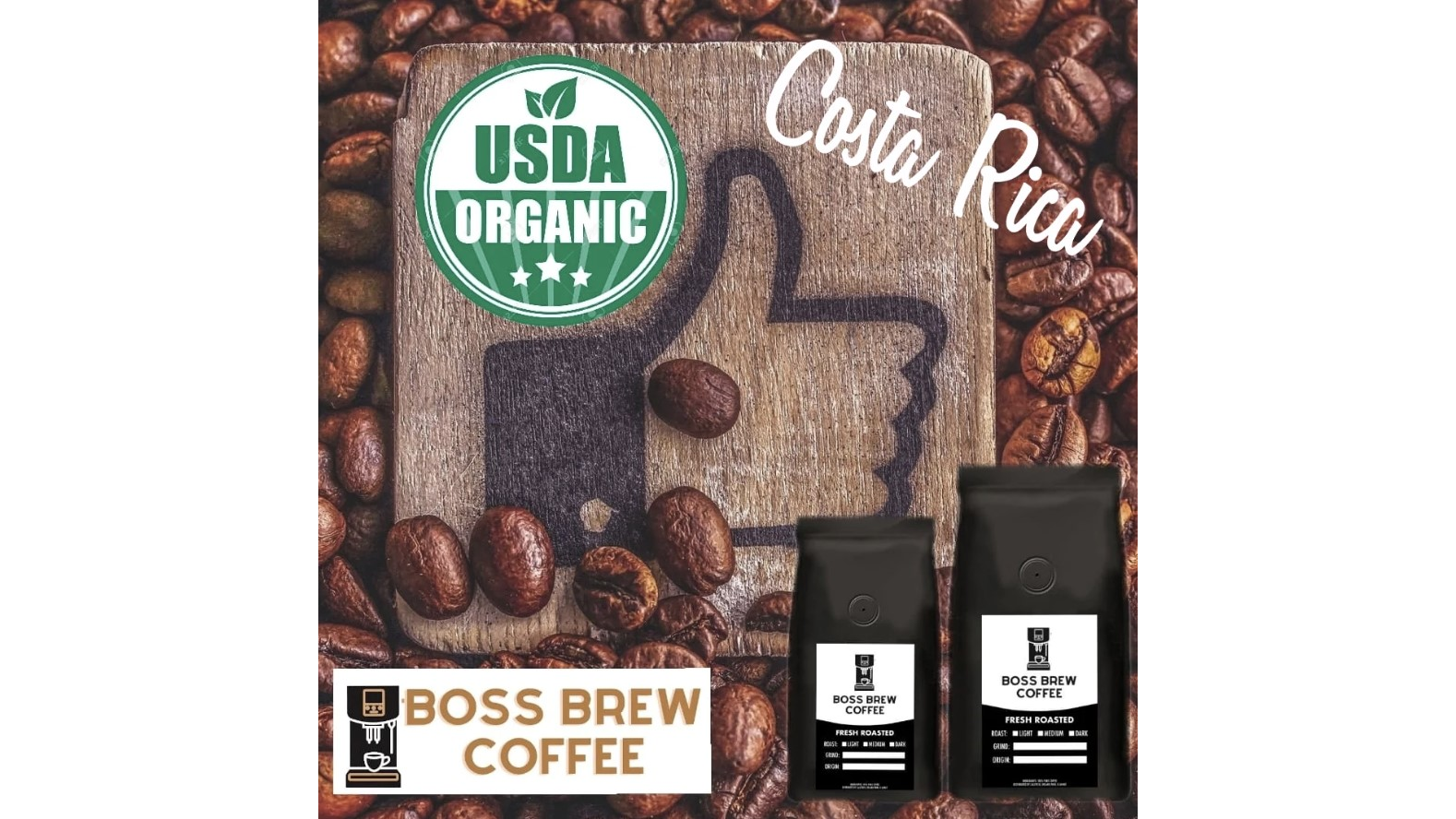 Try This Organic Costa Rican Medium Roasted, Eco-Pulped Coffee For Premium Taste