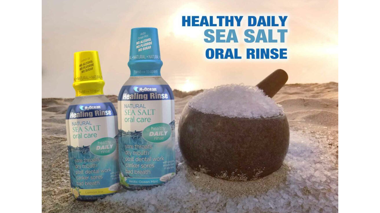 All-Natural, Alcohol & Fluoride-Free Mouthwash Is Made With Unrefined Sea Salt