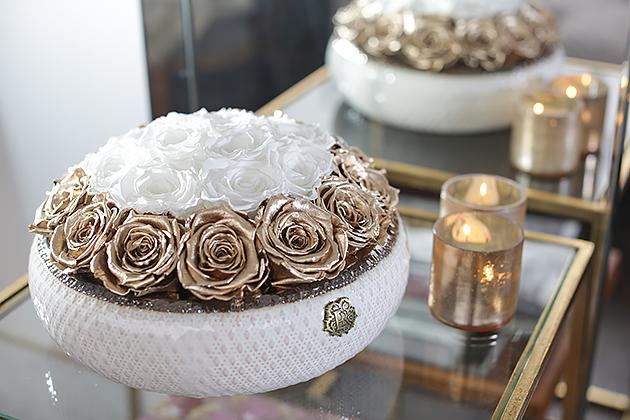 Top Online Florist Offers Luxury Eternity Rose Centerpieces For Private Events