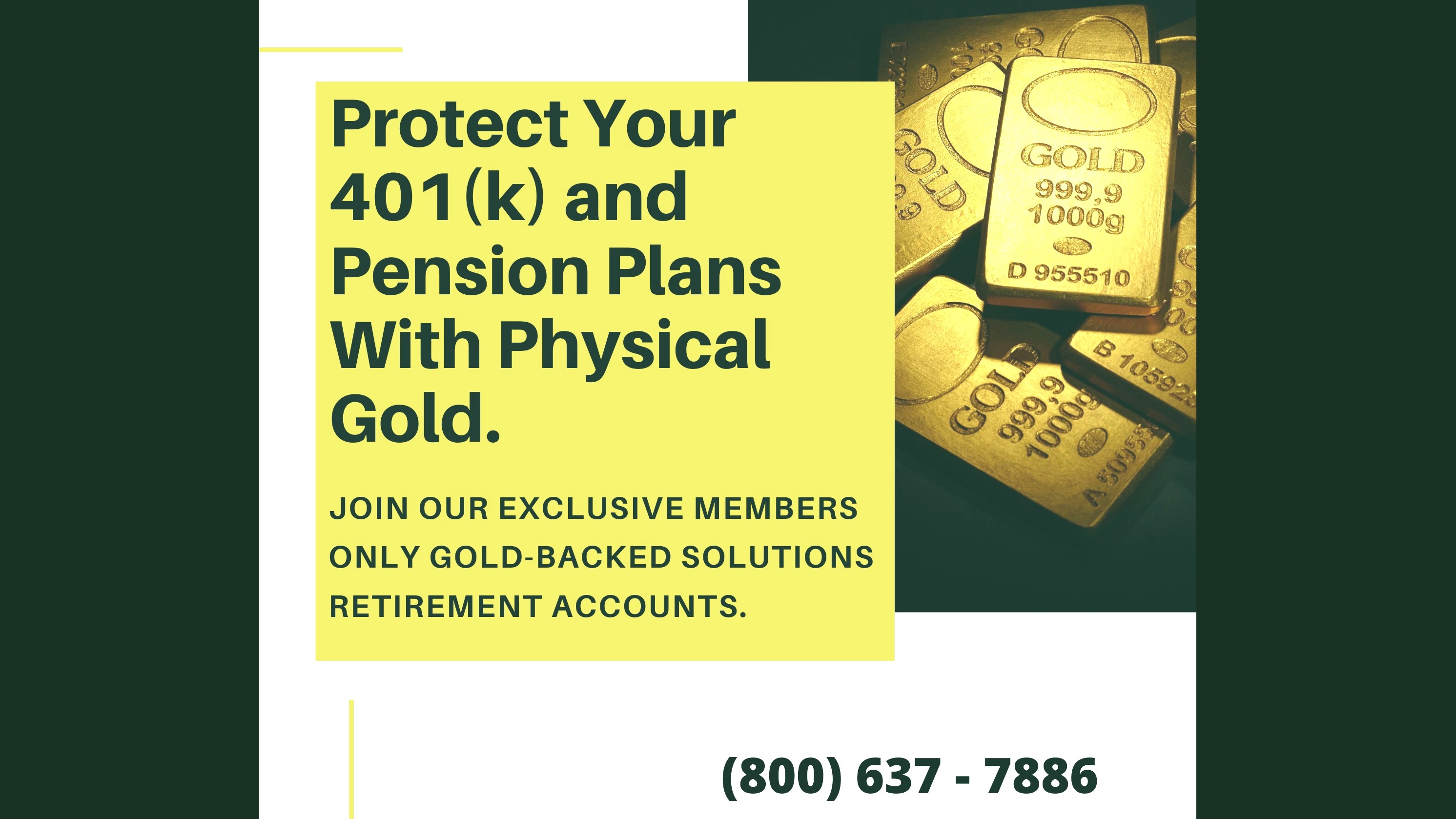 6 Reasons Companies Must Make Employee 401(k) Plans Safe As Gold.