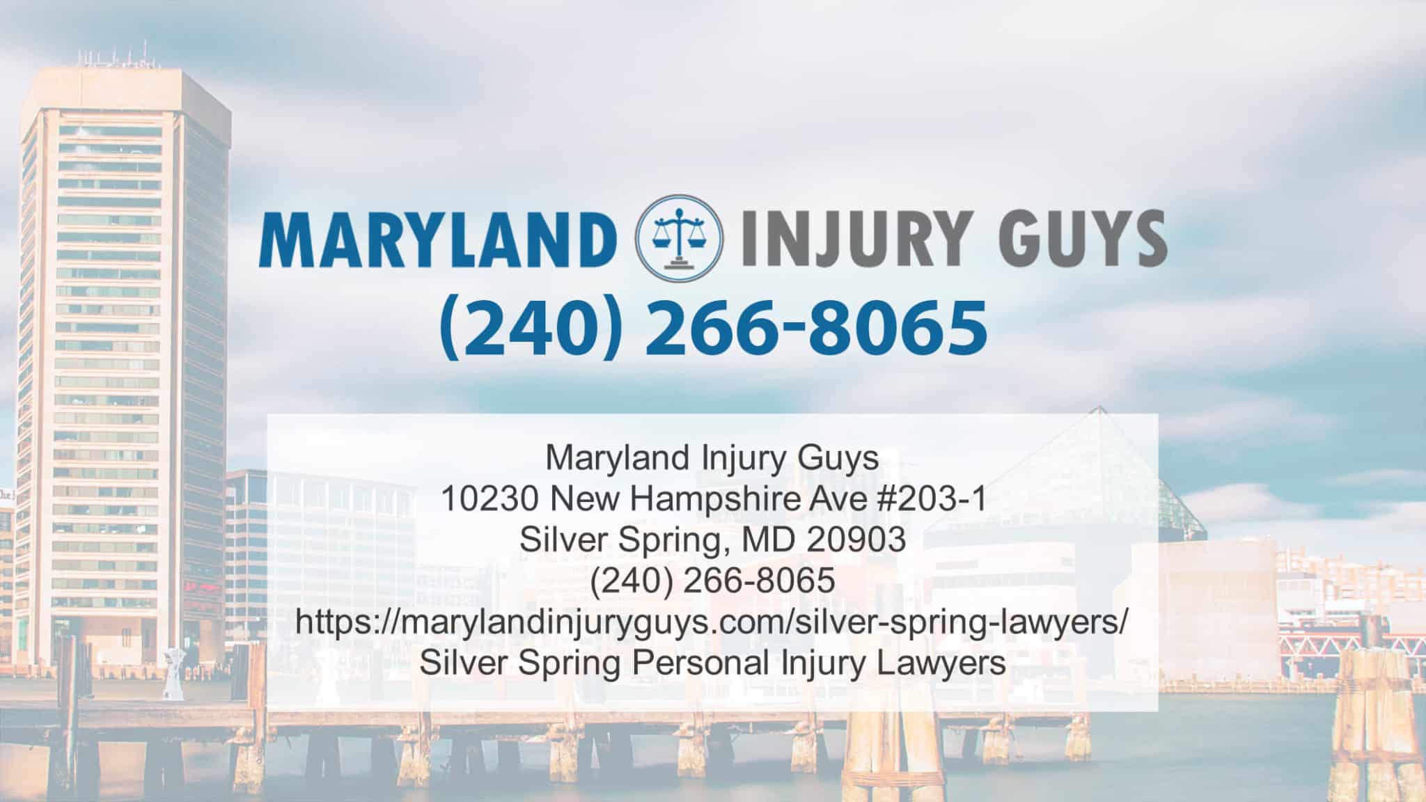 Silver Spring Personal Injury Lawyers Help Teens File A Car Collision Claim