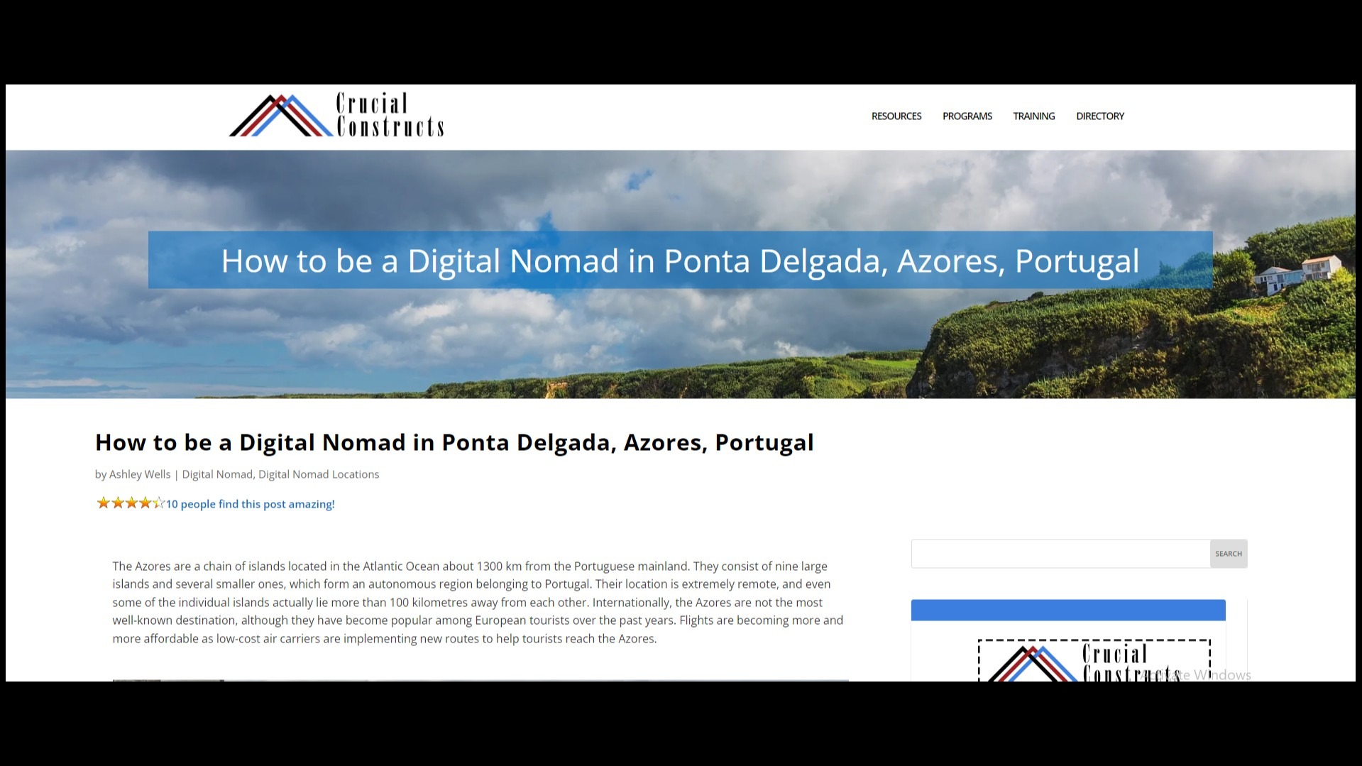 Laptop Lifestyle Guide To Ponta Delgada, Azores: Top Work Vacation Destination
