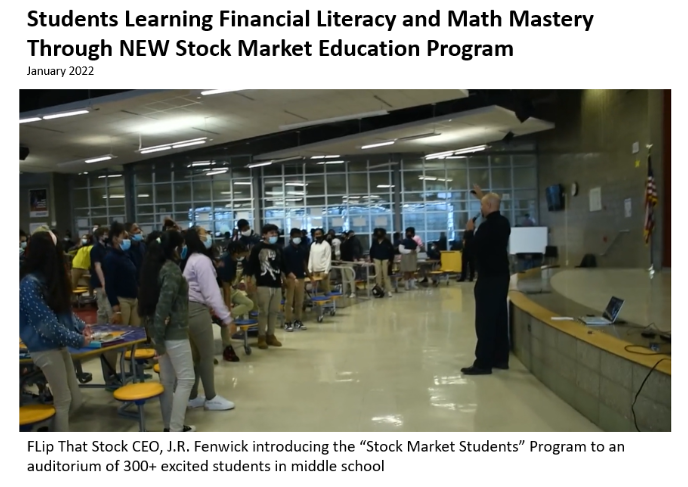 Get The Best Stock Market Learning Program For Black Middle School Students