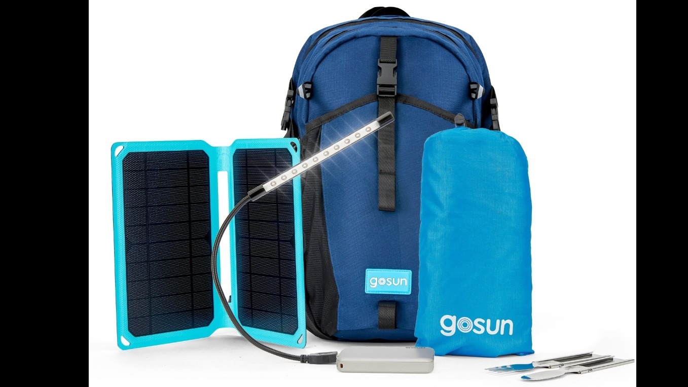 The Best Solar Powered Backpack With 10-Watt Panel & LED Camping Light