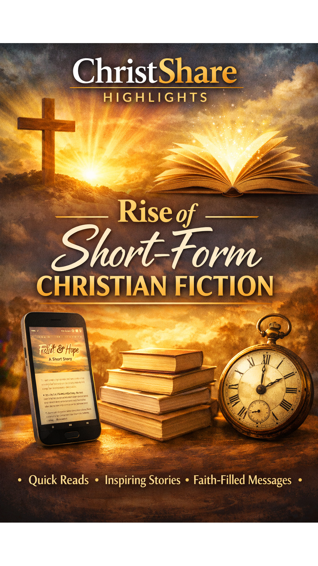 ChristShare Highlights Rise of Short-Form Christian Fiction