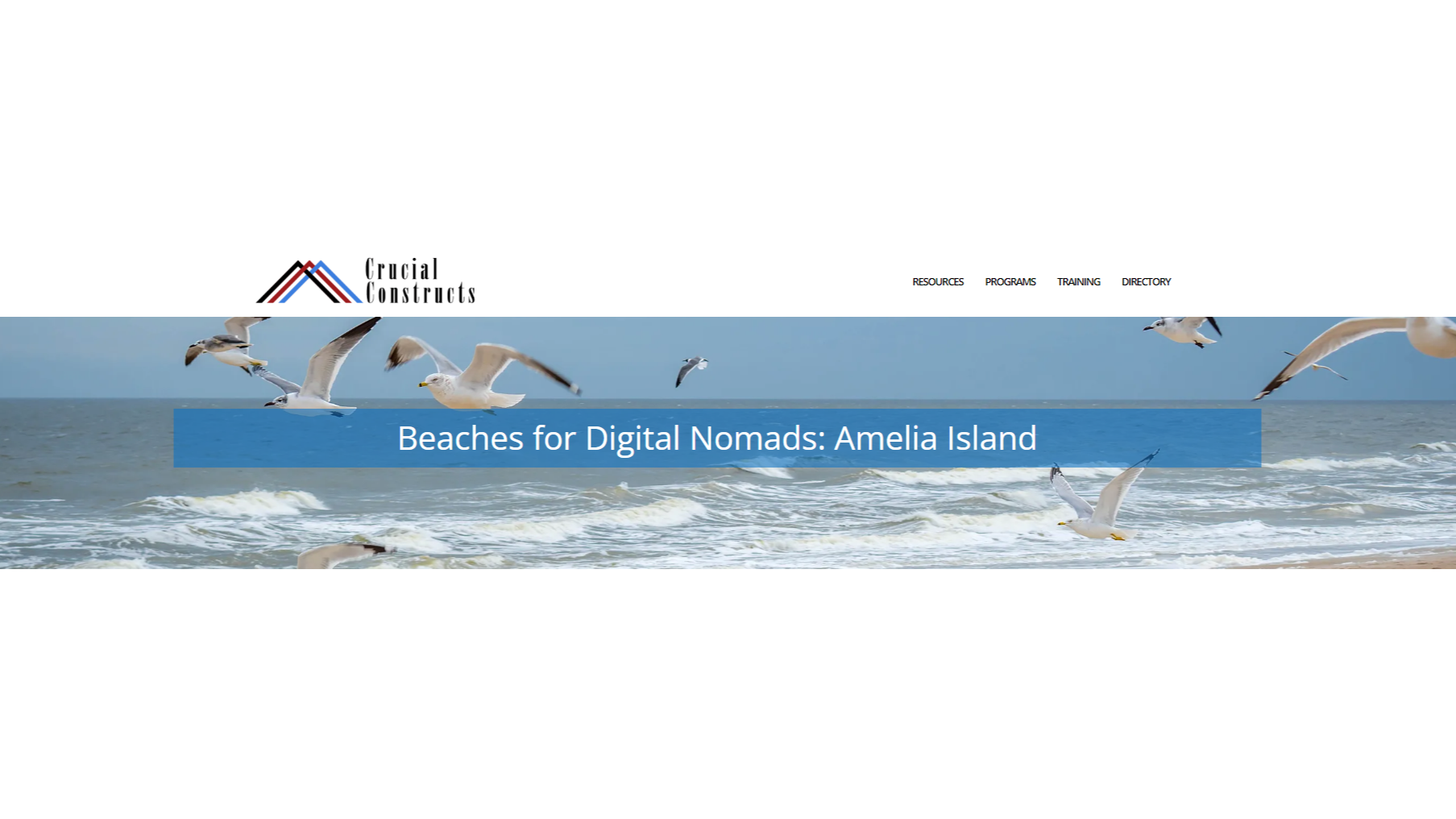 Best Tourist Attractions At Amelia Beach: Laptop Lifestyle Living & Work
