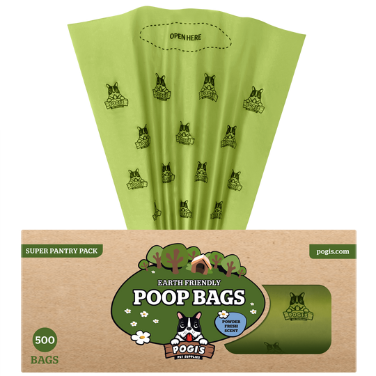 Dog Poop Bags With Handles By Pogi’s Pet Supplies Large Compostable Amazon