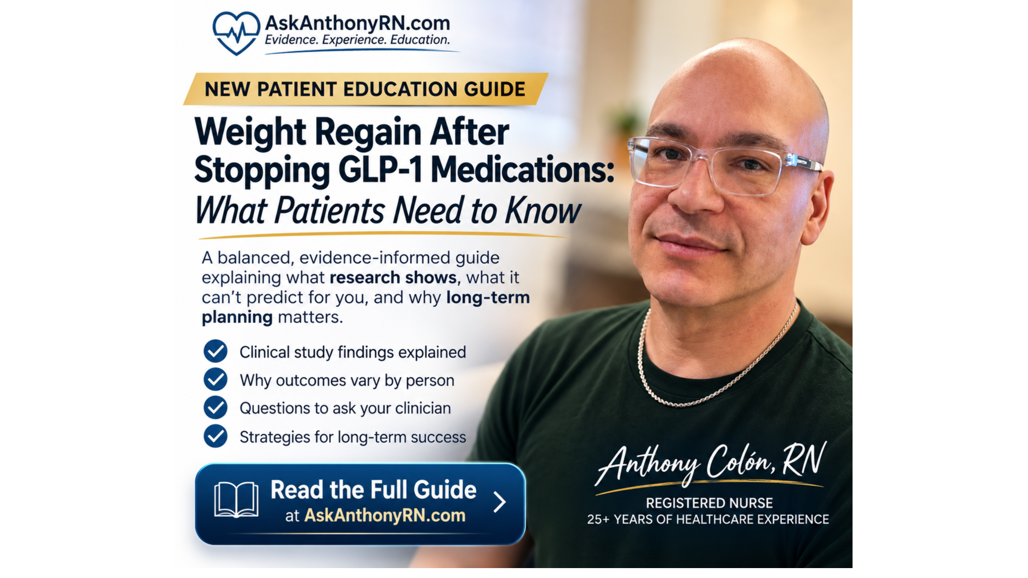 What Happens After Stopping GLP-1 Medications? What the Research Shows