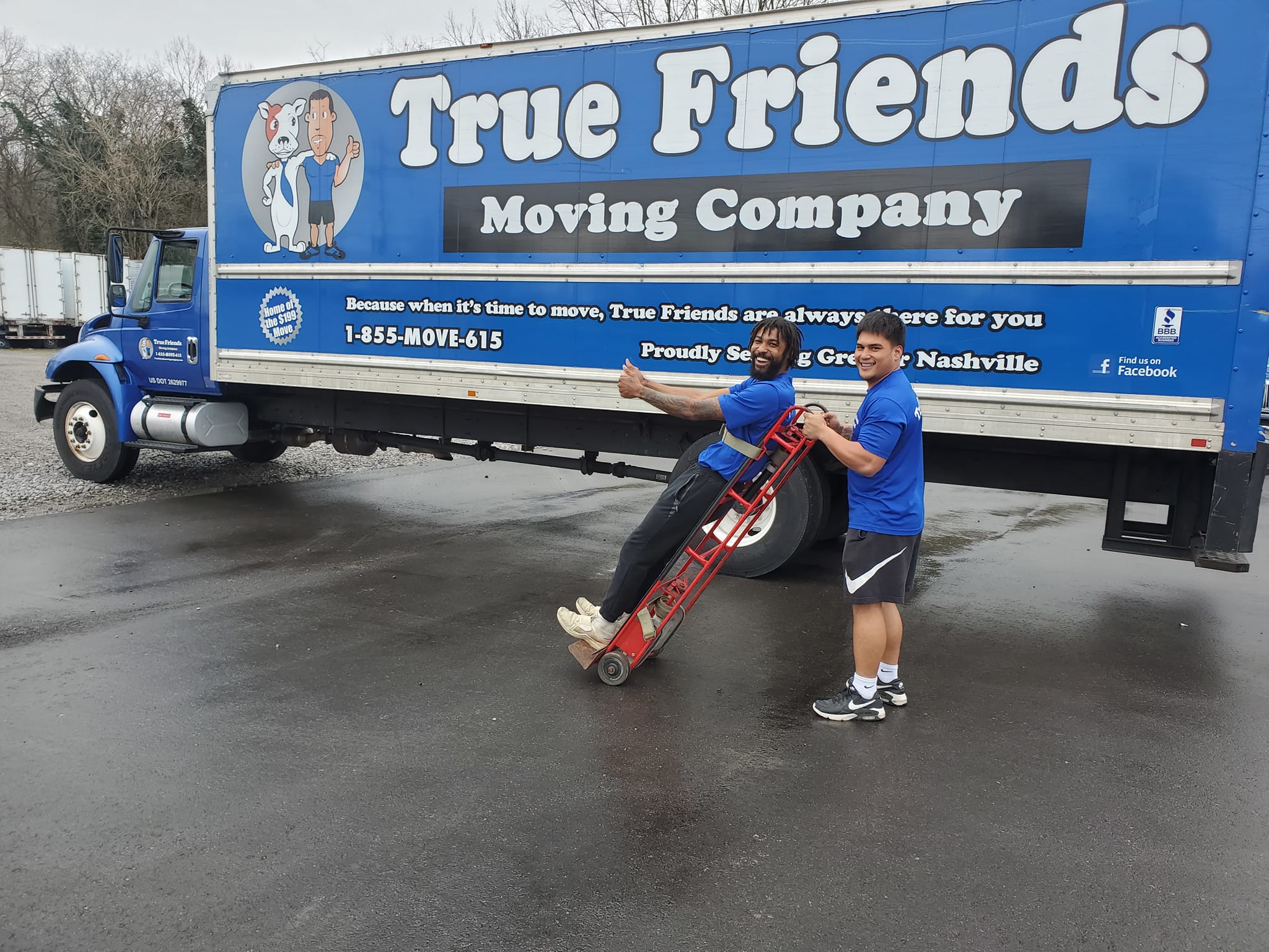 Professional Local Nashville Mover Volunteers Residential Services For Charity
